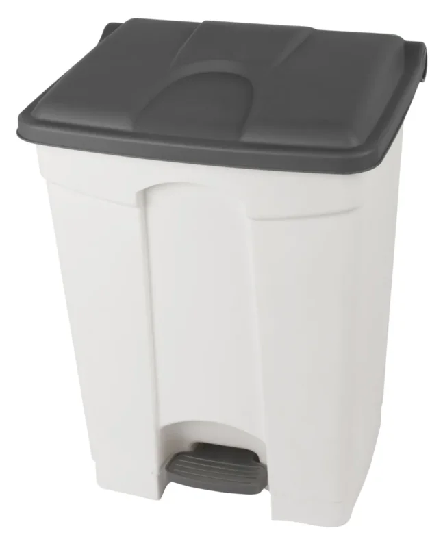 Collecteur à pédale plastique 70 L blanc Probbax Commander Maintenant