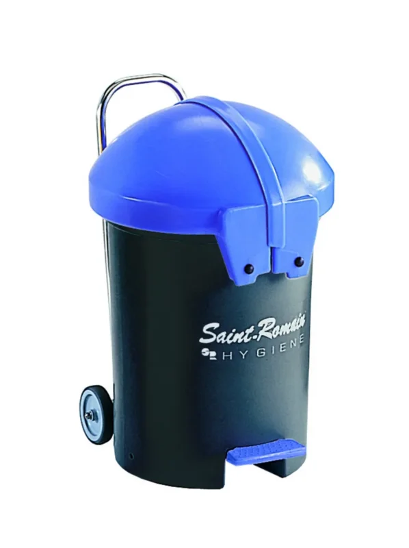 Réduction Collecteur à pédale plastique 100 L gris Saint Romain