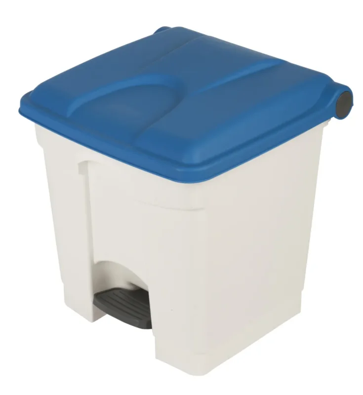 Affaire À Saisir Collecteur à pédale plastique 30 L blanc Probbax