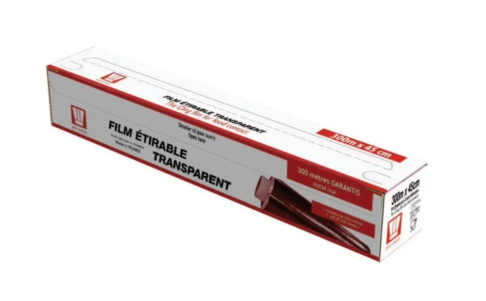 Haute Qualité Film pvc 300 m x 30 cm Pro.cooker