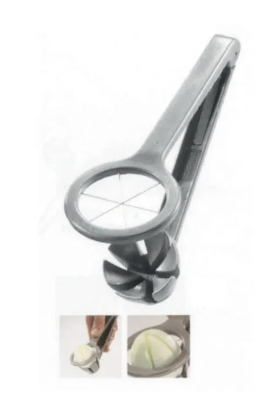 Coupe oeuf quartiers fonte d'aluminium 18x6,5x3 cm Sans virole Meilleur Choix