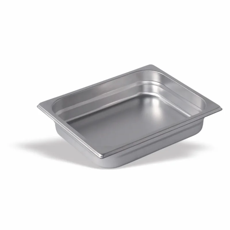 Bac GN 1/2 inox 18/10 P6,5 cm 4,1 L Pujadas Populaire