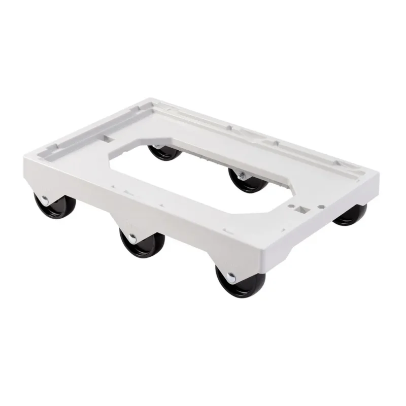 Top Vente Socle rouleur 6 roues plastique 61,3x41,4x13,5 cm 250 kg plate_length 41,4 m ABS Gilac