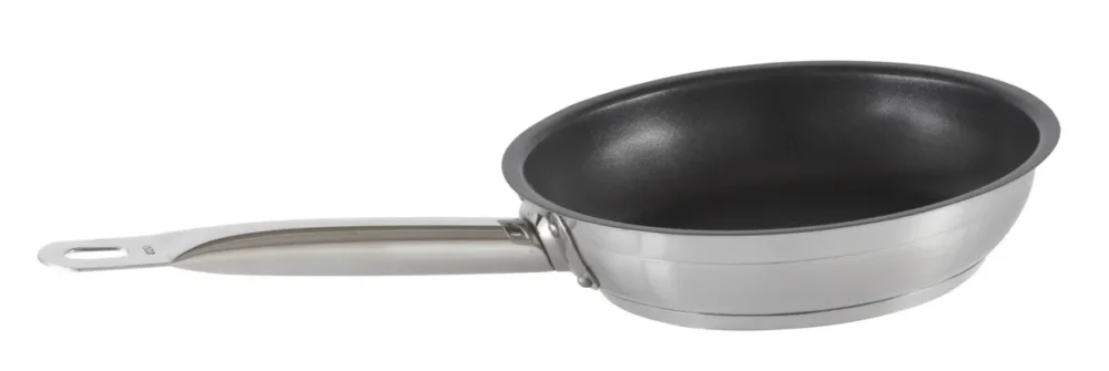 Poêle rond inox Revêtement anti-adhésif Ø 20 cm 4,5 cm 1,2 L Qualiplus Pro.cooker Top Vente