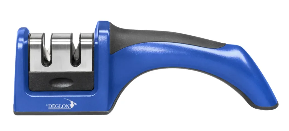 Bon Marché Affûteur plastique bleu 19,7x6,1x6,4 cm Deglon