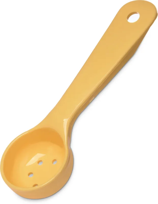 Achetez Aujourd’hui Cuillère doseur plastique Ø 5,07 cm 16,64 cm x 2,45 cm 3 cl perforée Araven