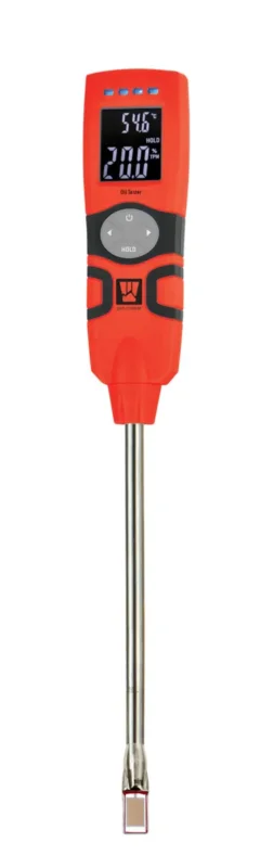 Testeur d'huile de friture électronique inox 36,5x4,8x2,6 cm piles Pro.cooker Jusqu’à Épuisement Des Stocks