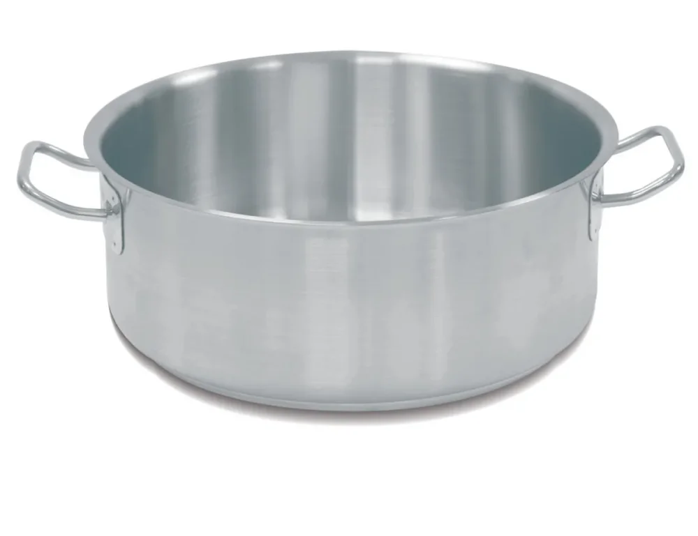 Faitout inox Sans revêtement Sans couvercle Ø 36 cm 18 cm 18 L Ecoplus Pro.cooker Certifié