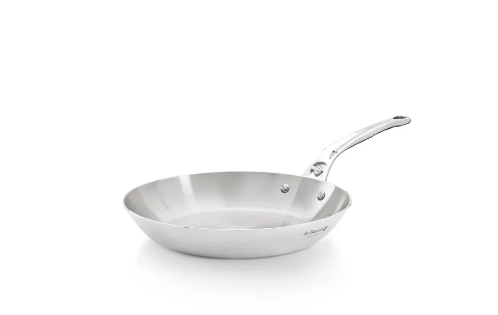 Poêle ronde rond inox Ø 28 cm 4,5 cm Affinity De Buyer Authentique