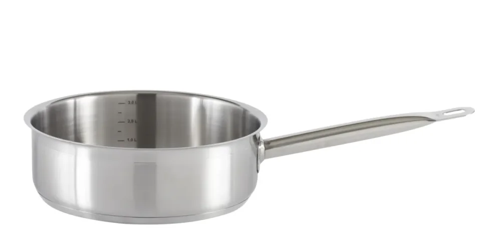 Réduction Sauteuse droite inox Ø 32 cm 10,5 cm 8,4 L Qualiplus Pro.cooker
