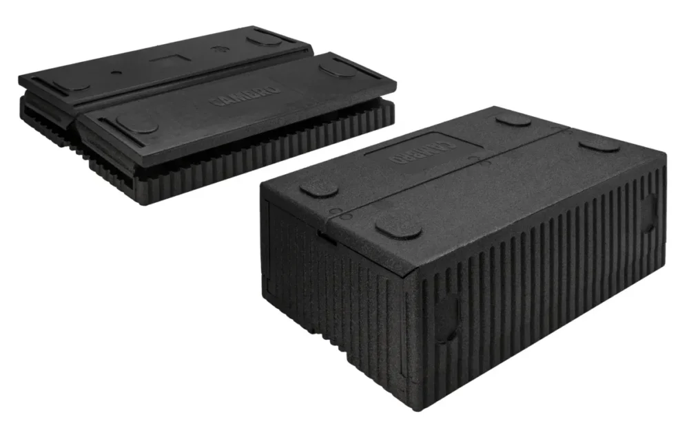 Super Prix Conteneur isotherme pliable plastique 60x40x22,5 cm 34 L Cam Gobox Cambro