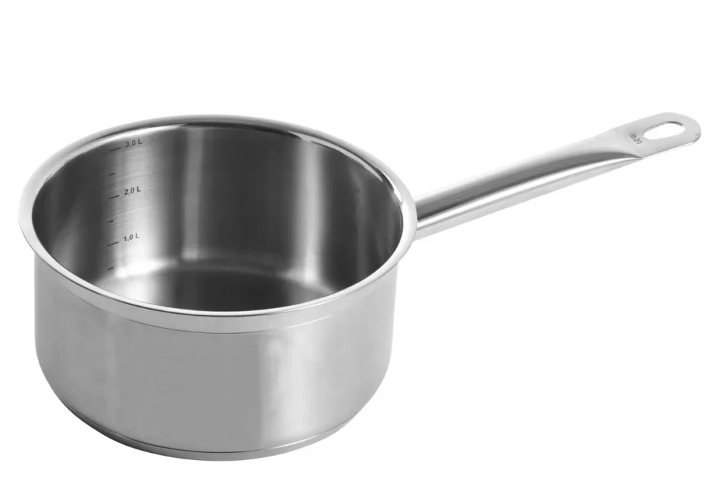 Casserole inox Ø 18 cm 9 cm 2,2 L Qualiplus Pro.cooker Super Prix
