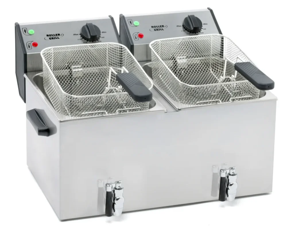 Friteuse avec robinet FD80DR 230v 16 L Roller Grill Livraison Express
