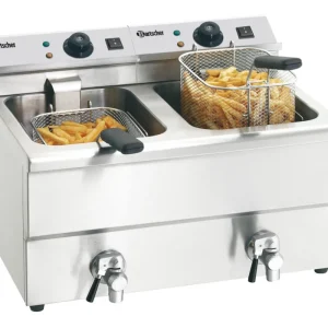 Friteuse avec robinet IMBISS2 230v 16 L Bartscher Authentique