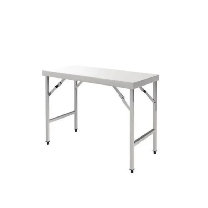 Table pliante inox 120 cm x 85 cm Sans dosseret Sans étagère Proinox Remise
