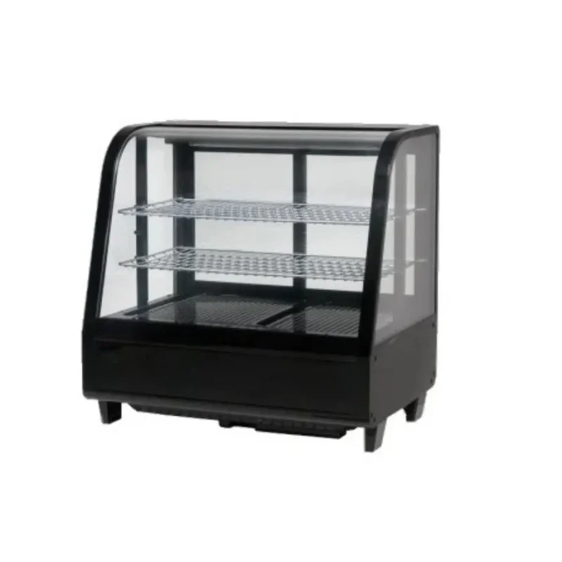 Meilleur Choix Vitrine à ingrédient à poser noir 100 L 2 grilles Proinox