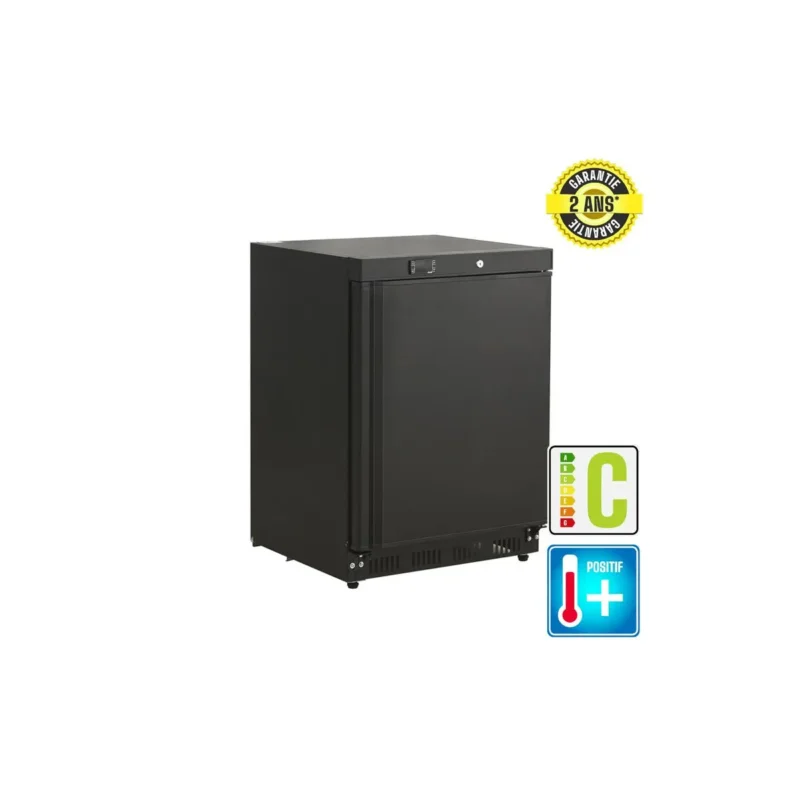 Offre Limitée Armoir réfrigérée positive noir froid positif 129 L 2 grilles Proinox