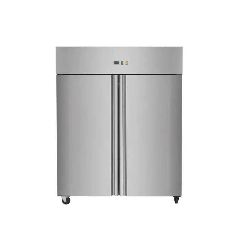 Paiement Sécurisé Armoire négative 2 portes 1400 L 3 niveaux Proinox