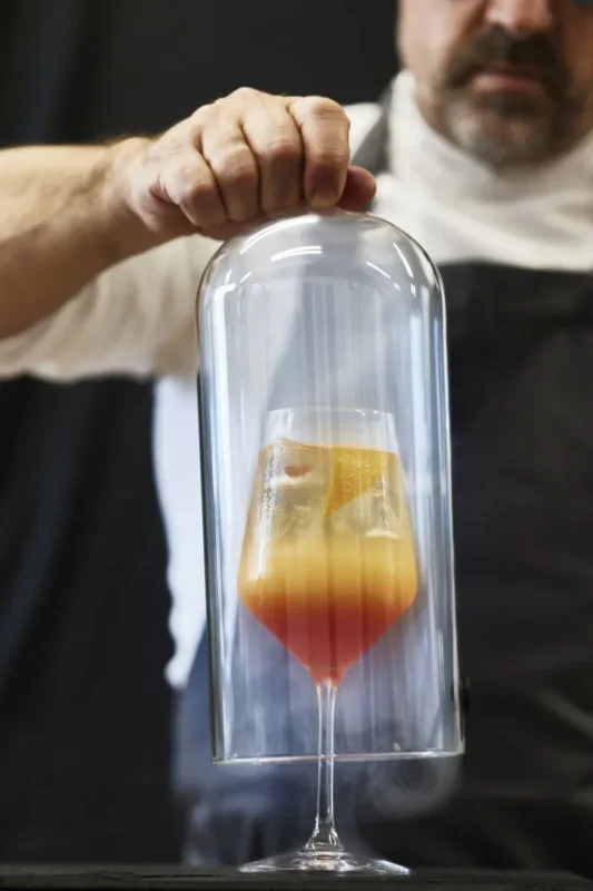 Cloche à fumer pour cocktail Ø 12,5 cm 30 cm Lacor Top Vente