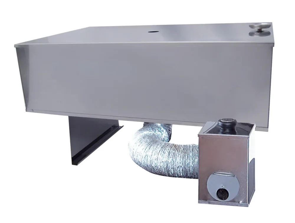 Prix Réduit Fumoir inox 60x40x29,9 cm De Buyer