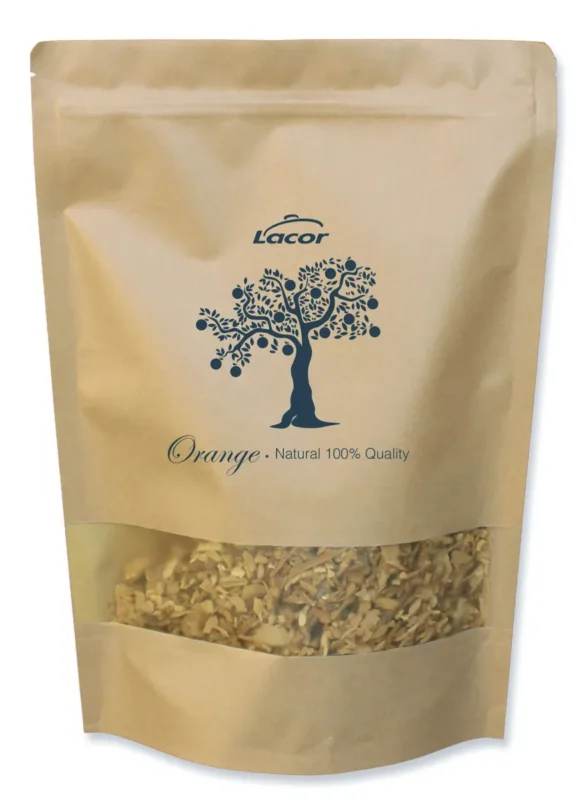 Nouvelle Collection Sachet 600 g sciure oranger 22 cm x 32 cm Lacor