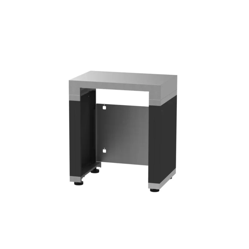 Bon Marché Meuble frigo acier 80x55x92 cm Sans dosseret Sans étagère Duo Le Marquier