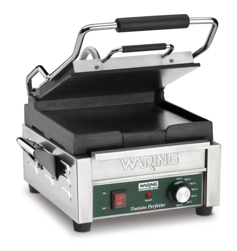 Nouveauté Contact grill panini à plaque lisse Perfetto Waring