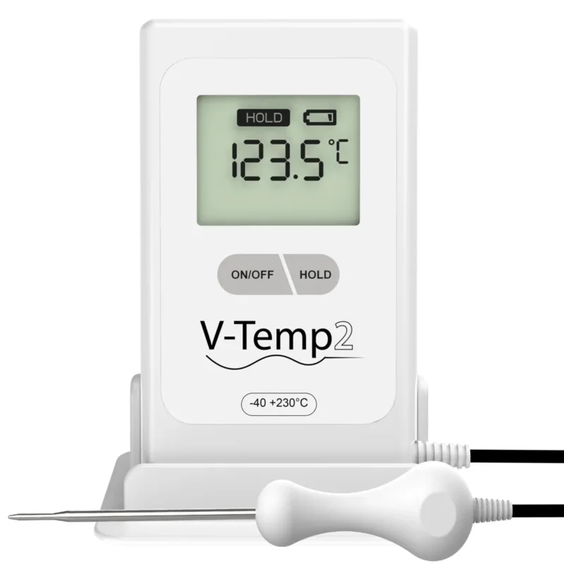 Thermomètre sonde amovible cuisson min -40 °C max 230 °C V-temp 2 Stil Petit Prix