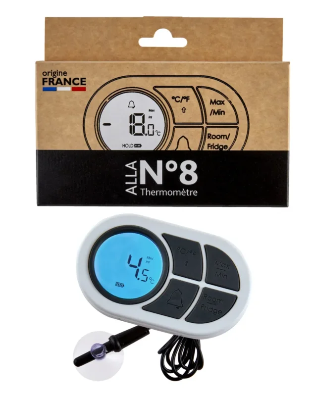 Thermomètre digital réfrigérateur min -50 °C max 70 °C N°8 Alla France Pas Cher