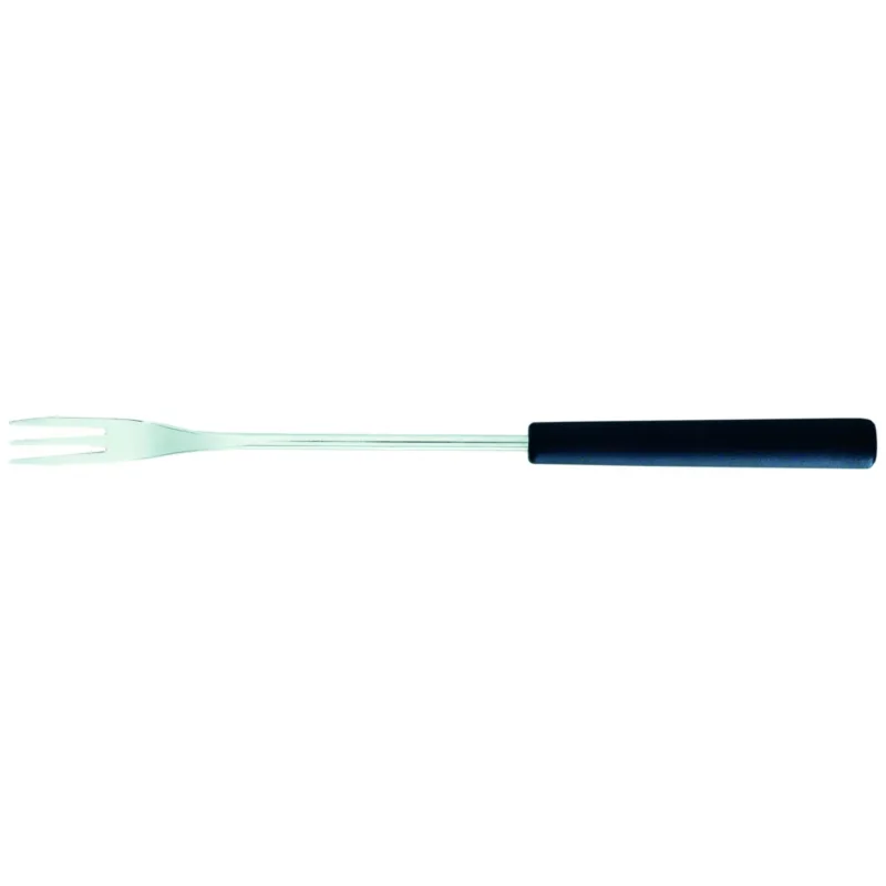 Marque Fourchette à fondue 3 dents noir inox 32 cm (6 pièces)