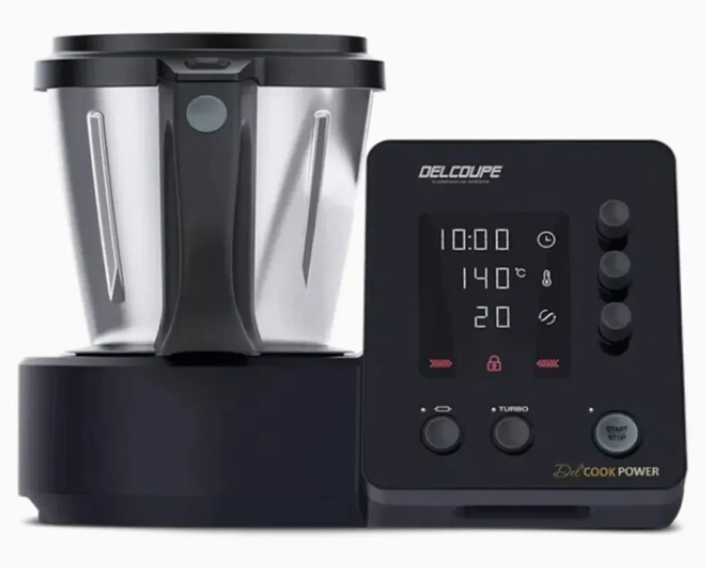 Retour Gratuit Robot mixeur cuiseur noir 1000 W 230v Delcoupe