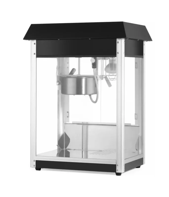 Livraison Gratuite Machine à pop-corn aluminium 0,15 KG 0,15 kg/min 1500 W 230v 77,8x57,4x42 cm Hendi