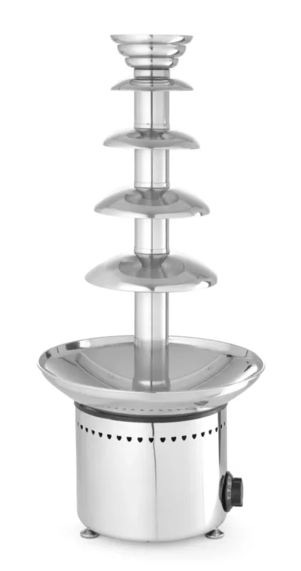 Fontaine à chocolat inox 6 KG 6 kg 265 W 230v Ø 33,2 cm 70,9 dm x 33,2 cm Hendi Populaire