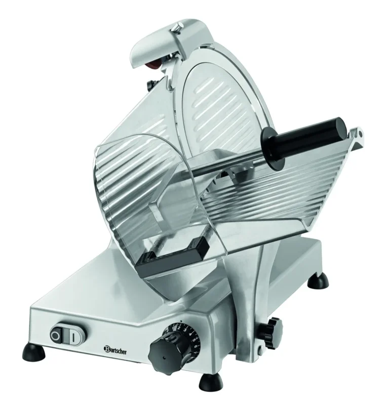 Trancheur gris 300 mm courroie 210 W 230v Bartscher Authentique