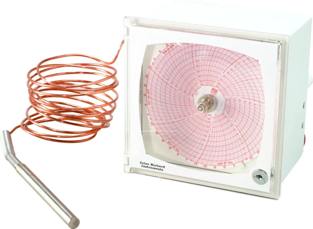 Thermomètre pour réfrigérateur enregistreur min -35 °C max 15 °C +/- 0,1 °C Thermalim Vente Directe