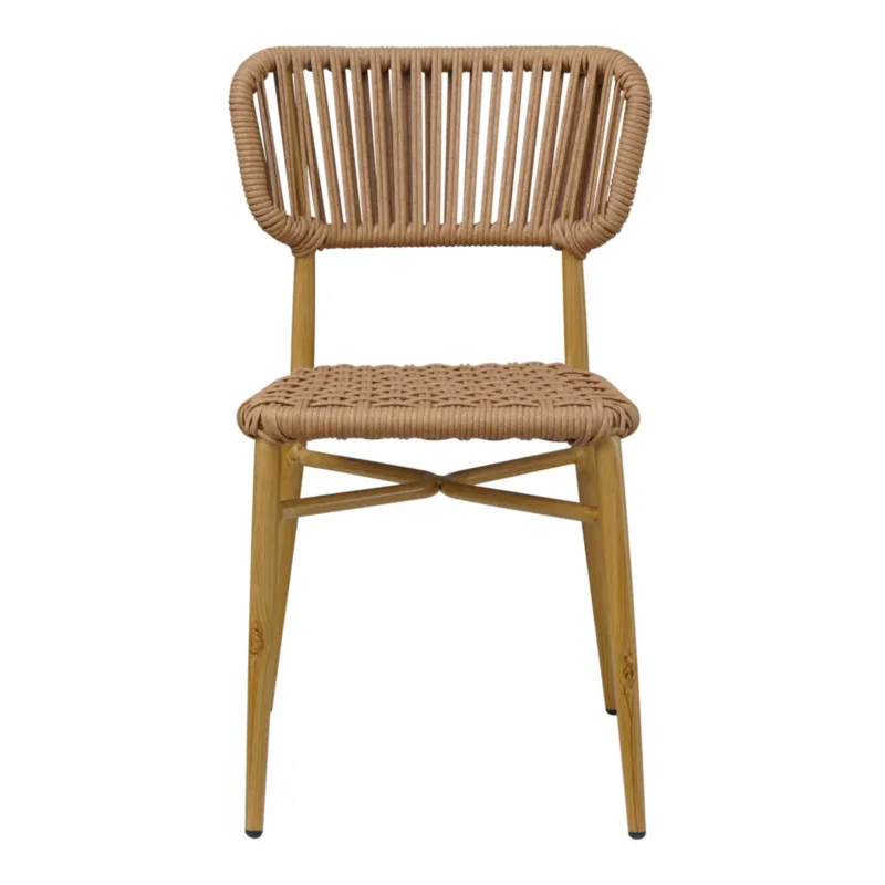 Solde Chaise d'extérieur marron 77x47x55 cm Marbella Flexmob