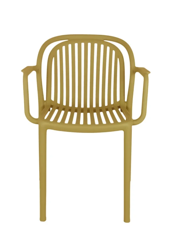 Certifié Fauteuil d'extérieur jaune 78x57x57 cm Jeddah Flexmob