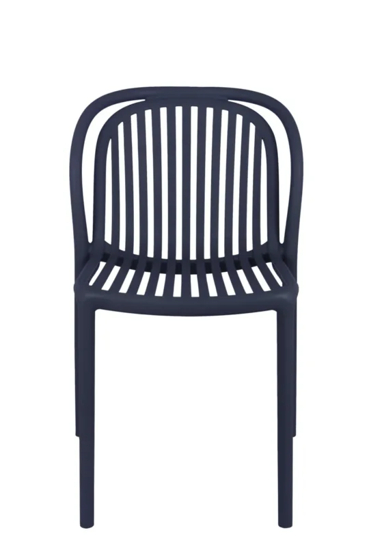 Chaise d'extérieur bleu 78x51x57 cm Dubai Flexmob Promotion