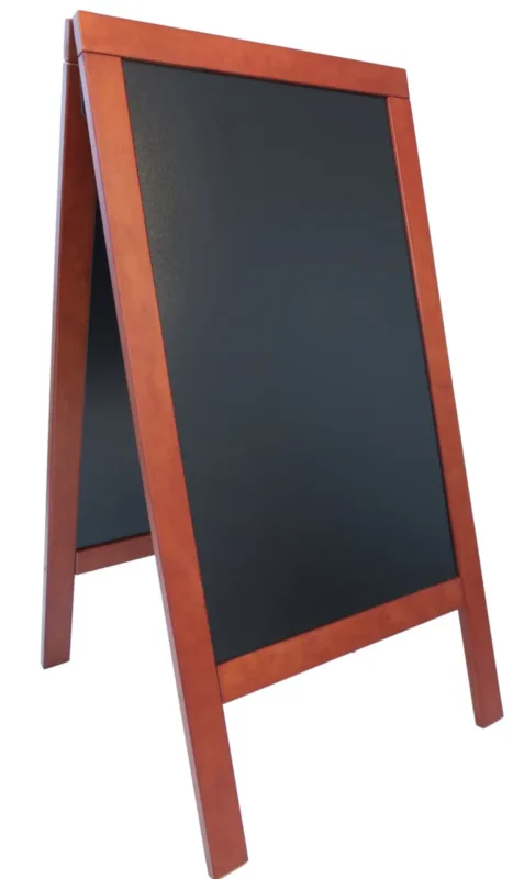 Chevalet de trottoir rectangulaire 139x71,5x66 cm Deluxe Securit Livraison Gratuite