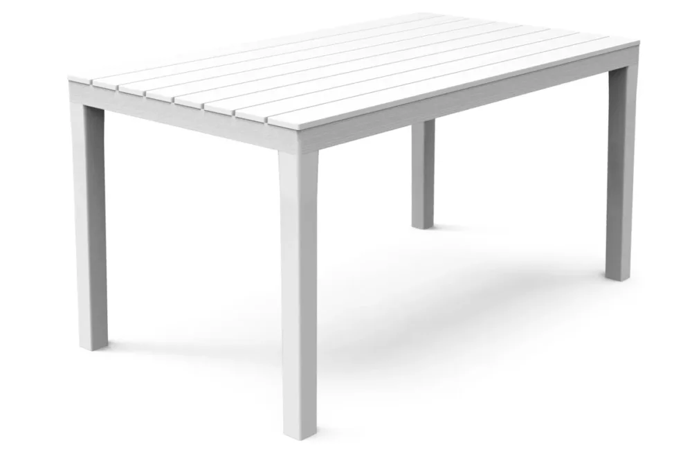 Table d'extérieur blanc Authentique