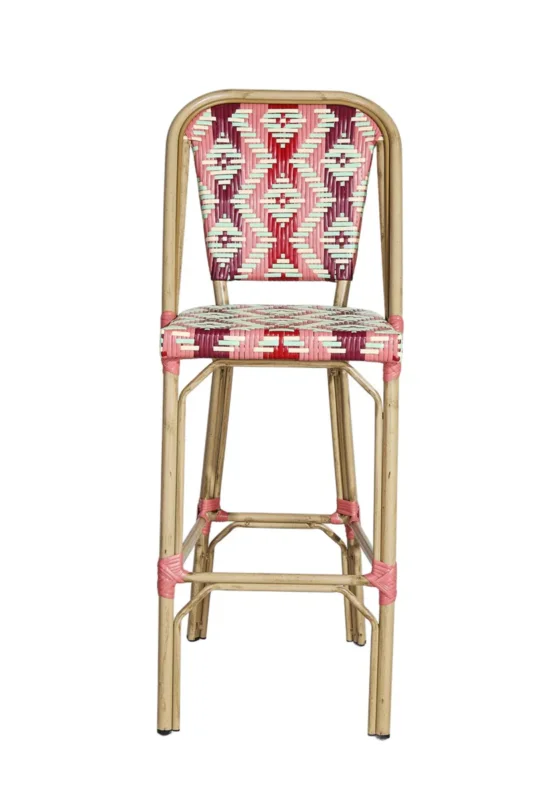 Acheter En Ligne Tabouret de bar 116x48x58 cm Magenta Flexmob
