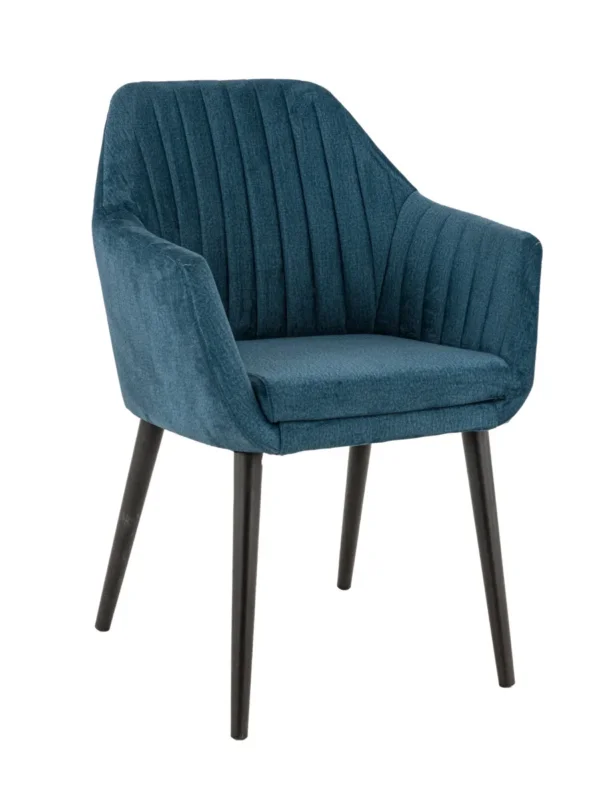 Authentique Fauteuil d'intérieur bleu pétrole 87x63x59 cm Alfonse Flexmob