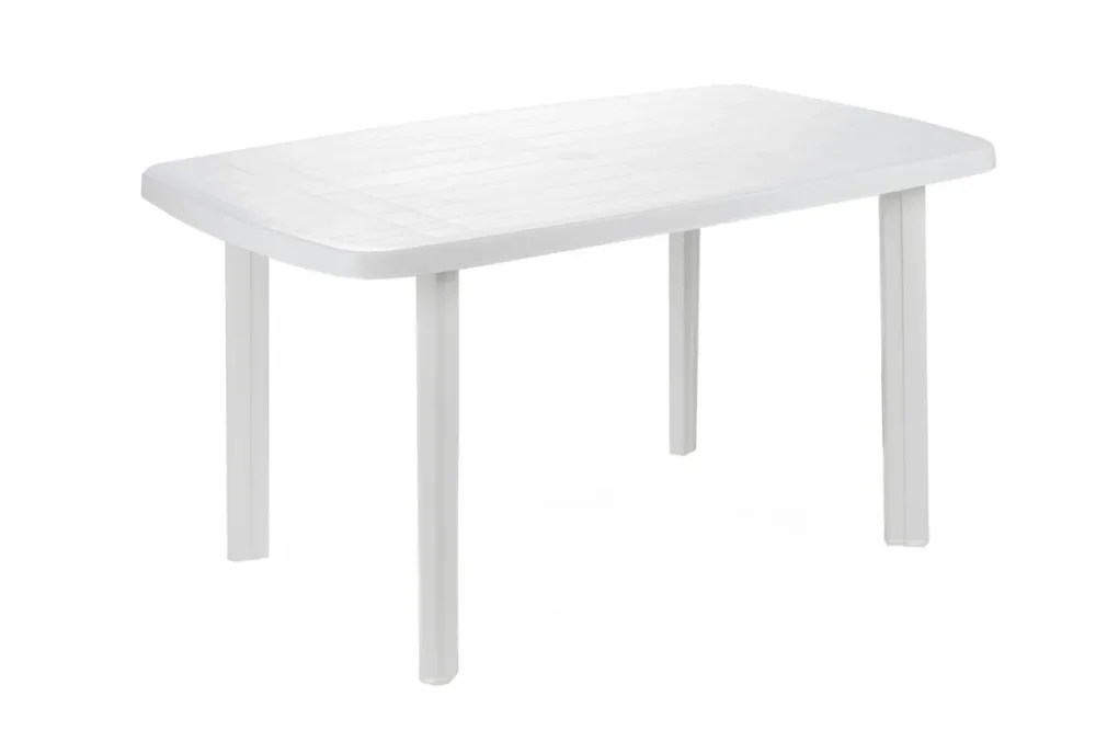 Table d'extérieur blanc Produit De Marque