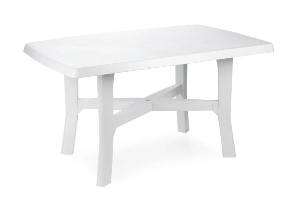 Table d'extérieur blanc Promotion
