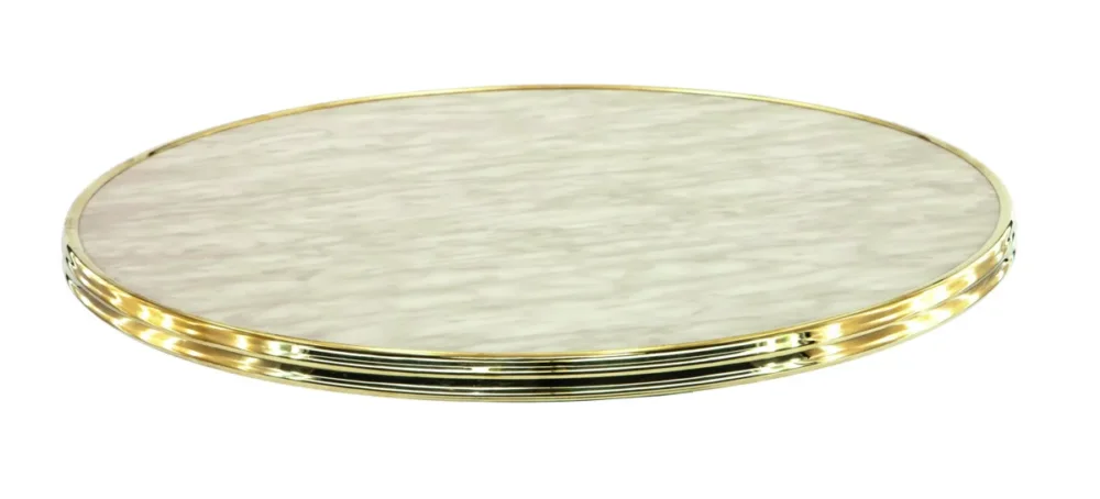 Acheter En Ligne Plateau de table d'extérieur mermer Ø 60 cm Werzalit Flexmob