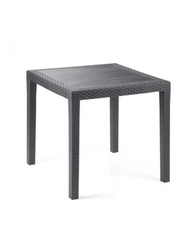 Dernier Modèle Table d'extérieur gris anthracite