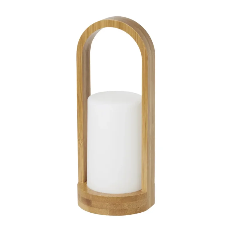 Promotion Saisonnière Lampe à led nomade blanc Ø 10 cm 24 cm Duni