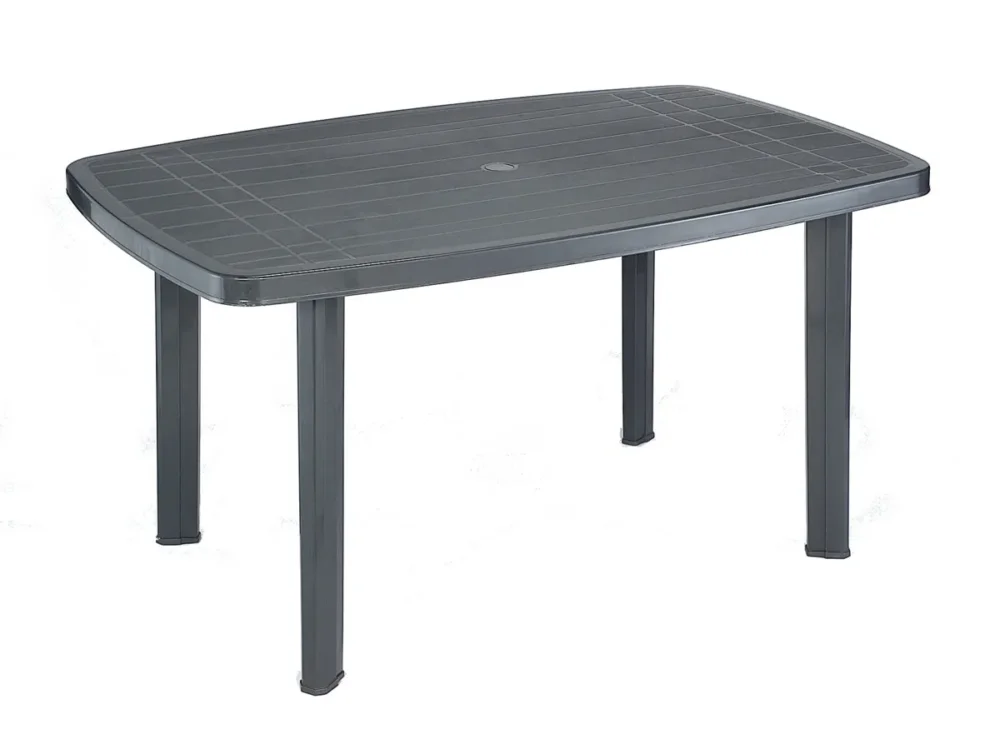 Table d'extérieur gris anthracite Offre Exclusive