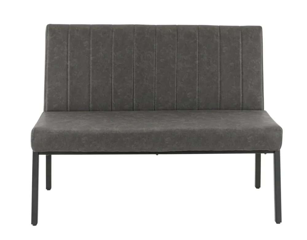 Offre Spéciale Banquette d'intérieur gris anthracite 94x120x60 cm Wendy Flexmob
