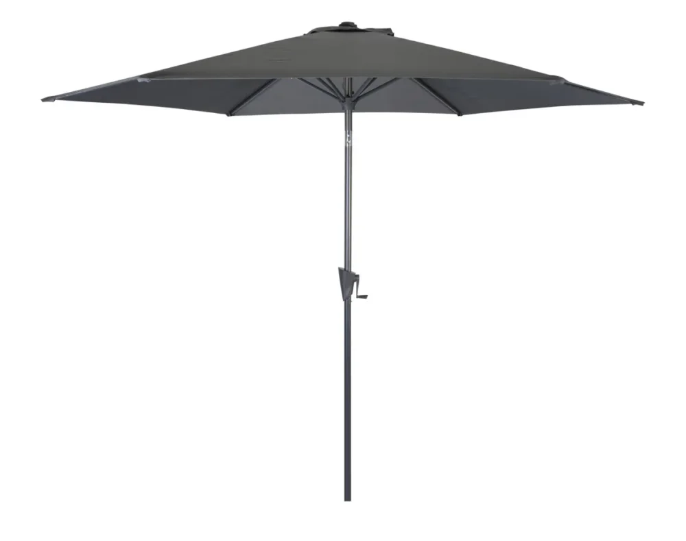 Parasol gris Ø 300 cm Réduction